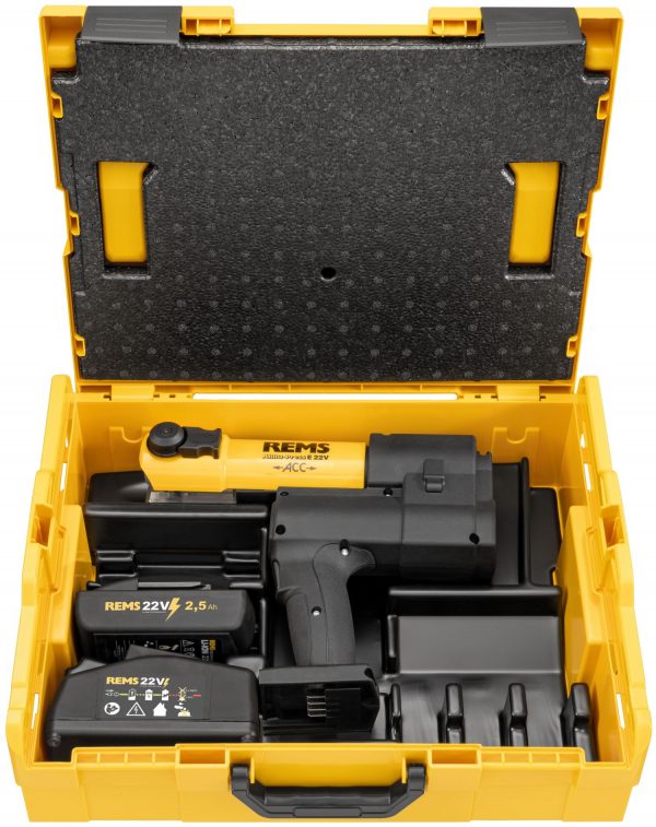REMS Akku-Press E 22V ACC in L-box - Afbeelding 3